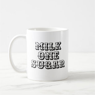Milk One Sugar   Office Tea and Coffee lover mug