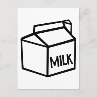 Milk Postcard