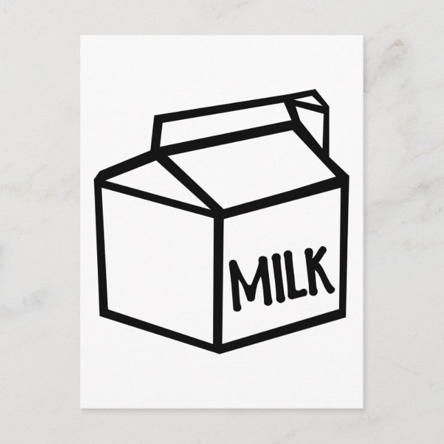 Milk Postcard (Front)