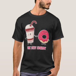 Milk Shake and Donut rainbow birthday pirate birth T-Shirt