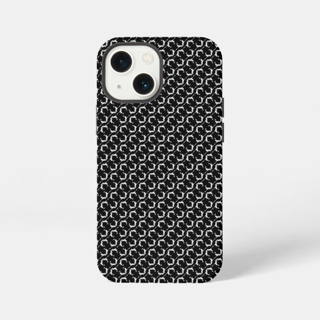milk splash pattern iPhone case (Back)