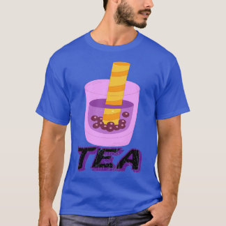 milk tea drink teaDrinking Boba Milk 1 T-Shirt