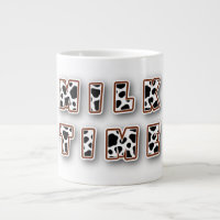 Milk time cow pattern