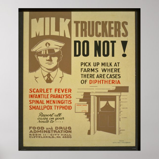 Milk Truckers Poster (Front)