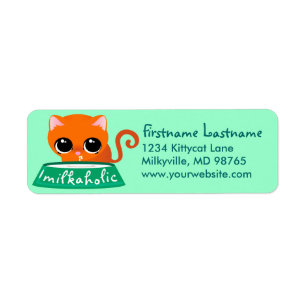 Milkaholic Orange Kitty