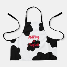 “Milking in Progress” Apron Nursing Pumping Cover