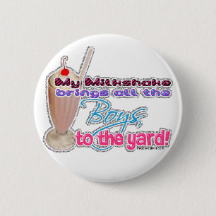 milkshake 2 inch round button