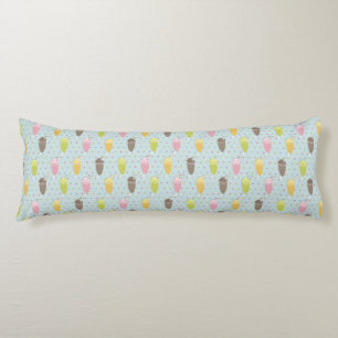 Milkshake Pattern Body Pillow