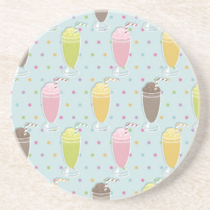 Milkshake Pattern Coaster