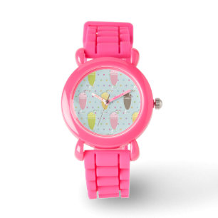 Milkshake Pattern Watch