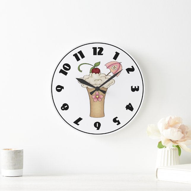 Milkshake With An Umbrella Clock (Creator Uploaded)