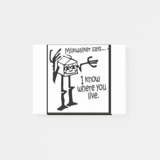 Milkwalker Says..... Meme Post-it Notes