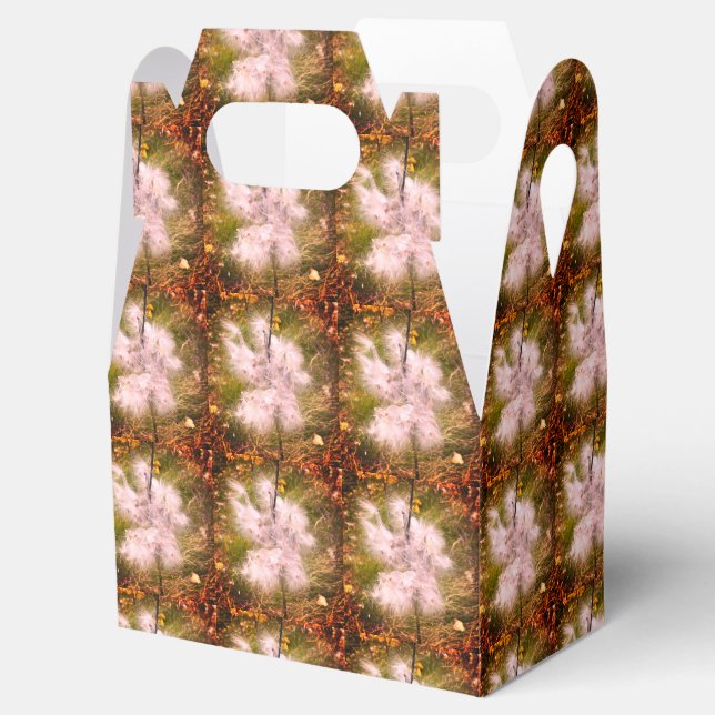 Milkweed | Butterfly | Sangria | Mirror Favor Box (Opened)