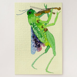 Milkweed Locust Violinist Jigsaw Puzzle