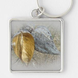 Milkweed Pods Keychain