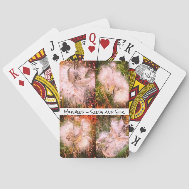Milkweed | Sangria Playing Cards (Back)