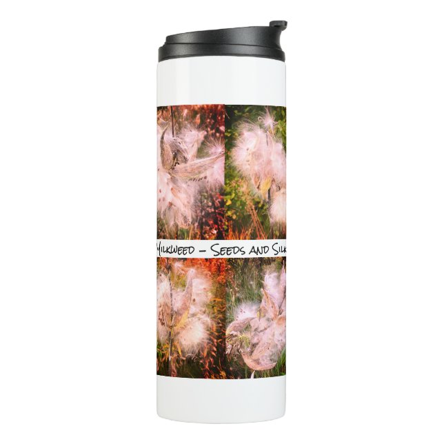 Milkweed | Sangria Thermal Tumbler (Rotated Left)