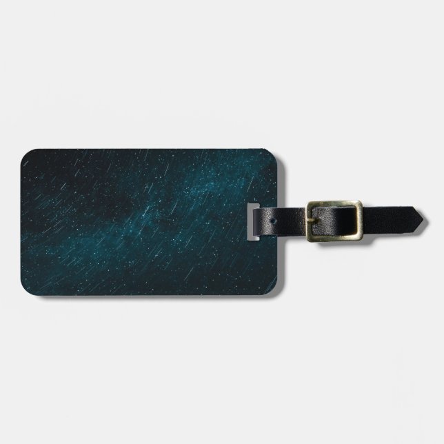 milky night luggage tag (Front Horizontal)