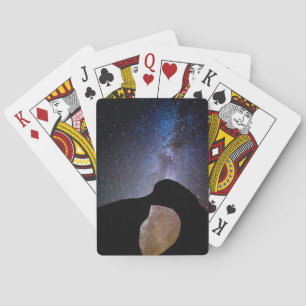 Milky way at night, California Playing Cards