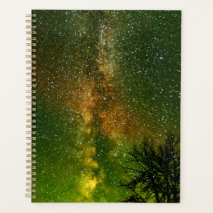 Milky Way & Aurora Borealis Ontario Canada Planner
