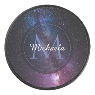 Milky way bright colors personalizable monogram
