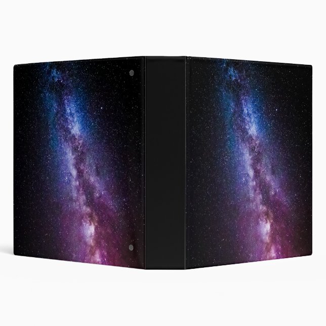 Milky way bright colours binder (Background)