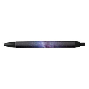 Milky way bright colours black ink pen