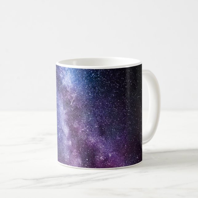 Milky way bright colours coffee mug (Front Right)