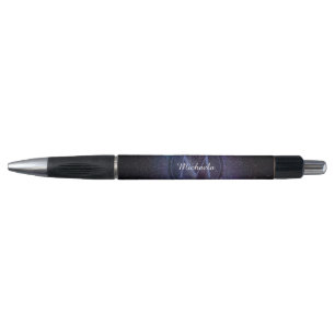 Milky way bright colours personalizable monogram pen