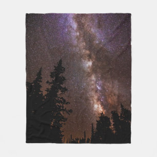 Milky Way   Cedar Breaks National Monument Utah Fleece Blanket
