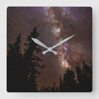 Milky Way | Cedar Breaks National Monument Utah Square Wall Clock