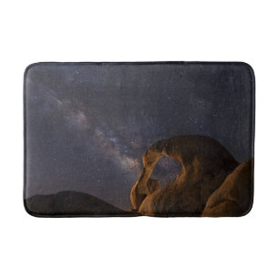 Milky Way & Cyclops Arch   Alabama Hills Bath Mat