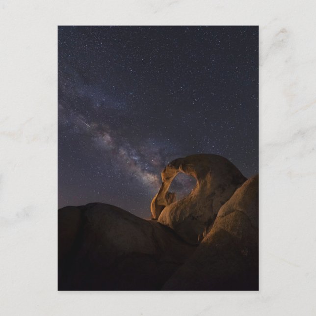 Milky Way & Cyclops Arch | Alabama Hills Postcard (Front)
