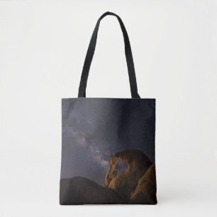 Milky Way & Cyclops Arch   Alabama Hills Tote Bag
