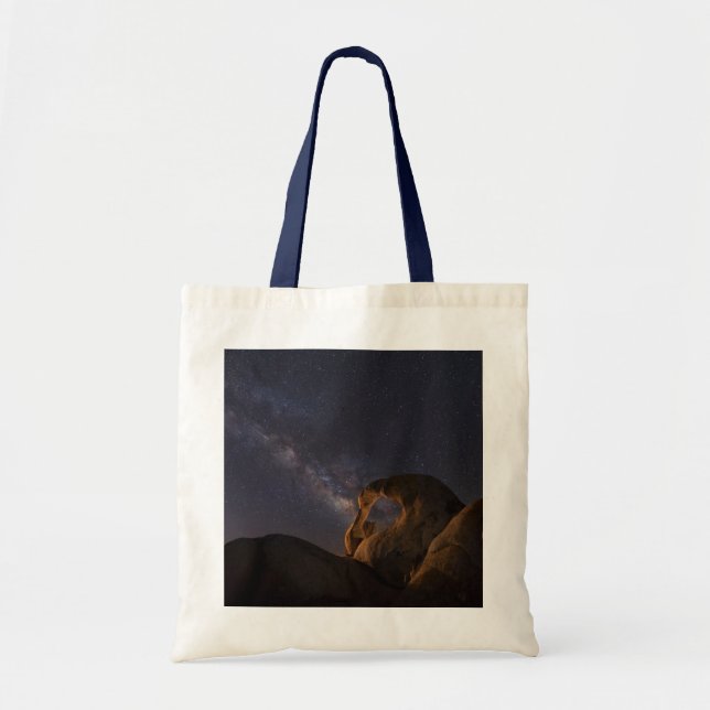 Milky Way & Cyclops Arch | Alabama Hills Tote Bag (Front)