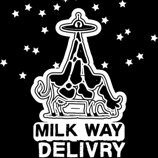 Milky Way Delivery Funny Cow UFO Space Abduction (Creator Uploaded)