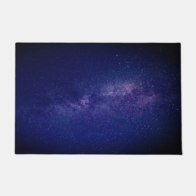 MILKY WAY Entry Beautiful Space Welcome DOORMAT (Front)