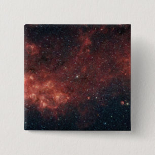 Milky Way Galaxy 2 Inch Square Button