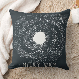 Milky Way Galaxy Astronomy design Throw Pillow