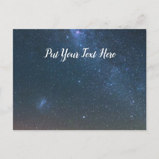 Milky Way Galaxy Background | Night Sky Stars Postcard