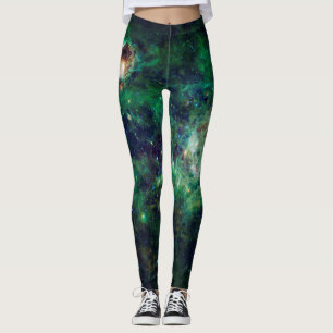 Milky Way galaxy Cosmic Space Leggings