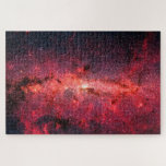 Milky Way Galaxy Jigsaw Puzzle<br><div class="desc">Hundreds of thousands of stars crowded into the swirling core of our spiral Milky Way galaxy. Beautiful galaxy photo and a wonderful example of space photography.</div>