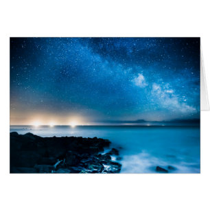 Milky Way Galaxy Over Fishing Boats