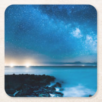 Milky Way Galaxy Over Fishing Boats