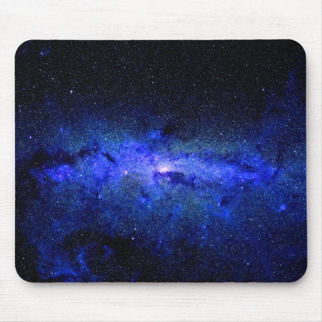 Milky Way Galaxy Space Photo Mouse Pad (Front)