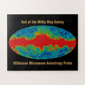 Milky Way Galaxy Veil Over WMAP Universe   Jigsaw Puzzle