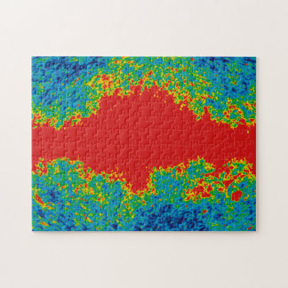 Milky Way Galaxy Veil Over WMAP Universe   Jigsaw Puzzle