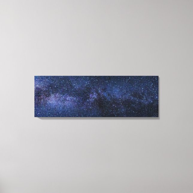 milky way galaxy wrapped canvas (Front)