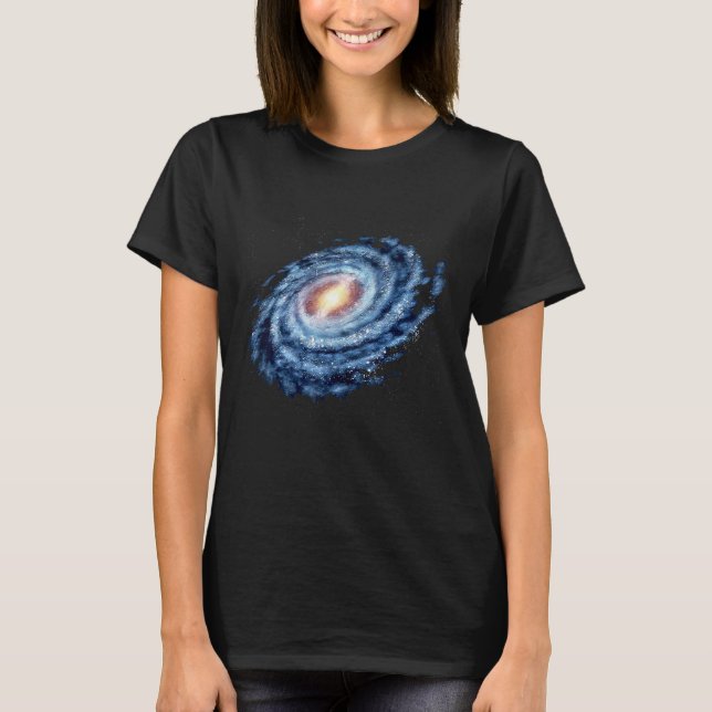 Milky Way in Space T-Shirt (Front)