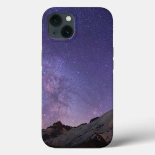 Milky Way & Mt. Rainier   Washington State iPhone 13 Case